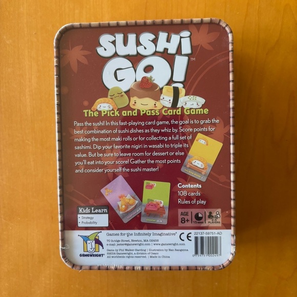 Sushi Go Game NEW - Picture 2 of 5